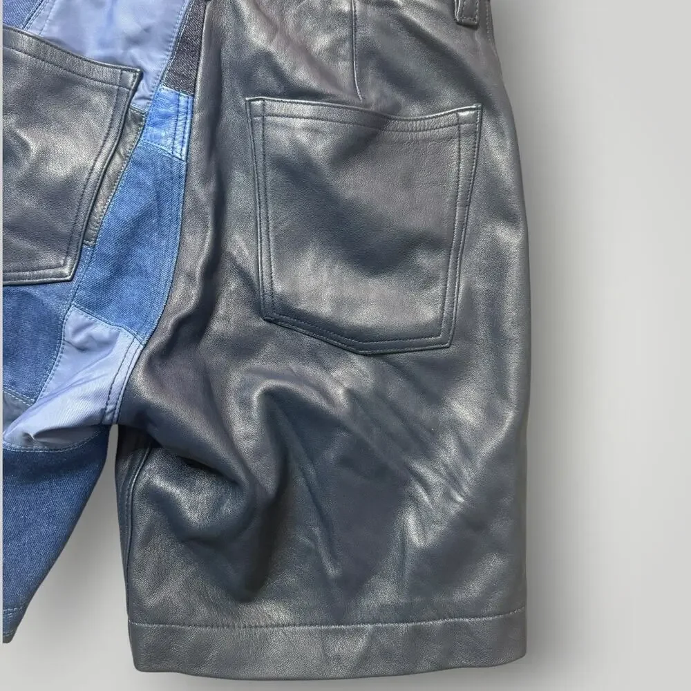 VICTOR MUDHE SLAM LEATHER JACKET SZ M AND DUNK LEATHER PANTS SZ L
